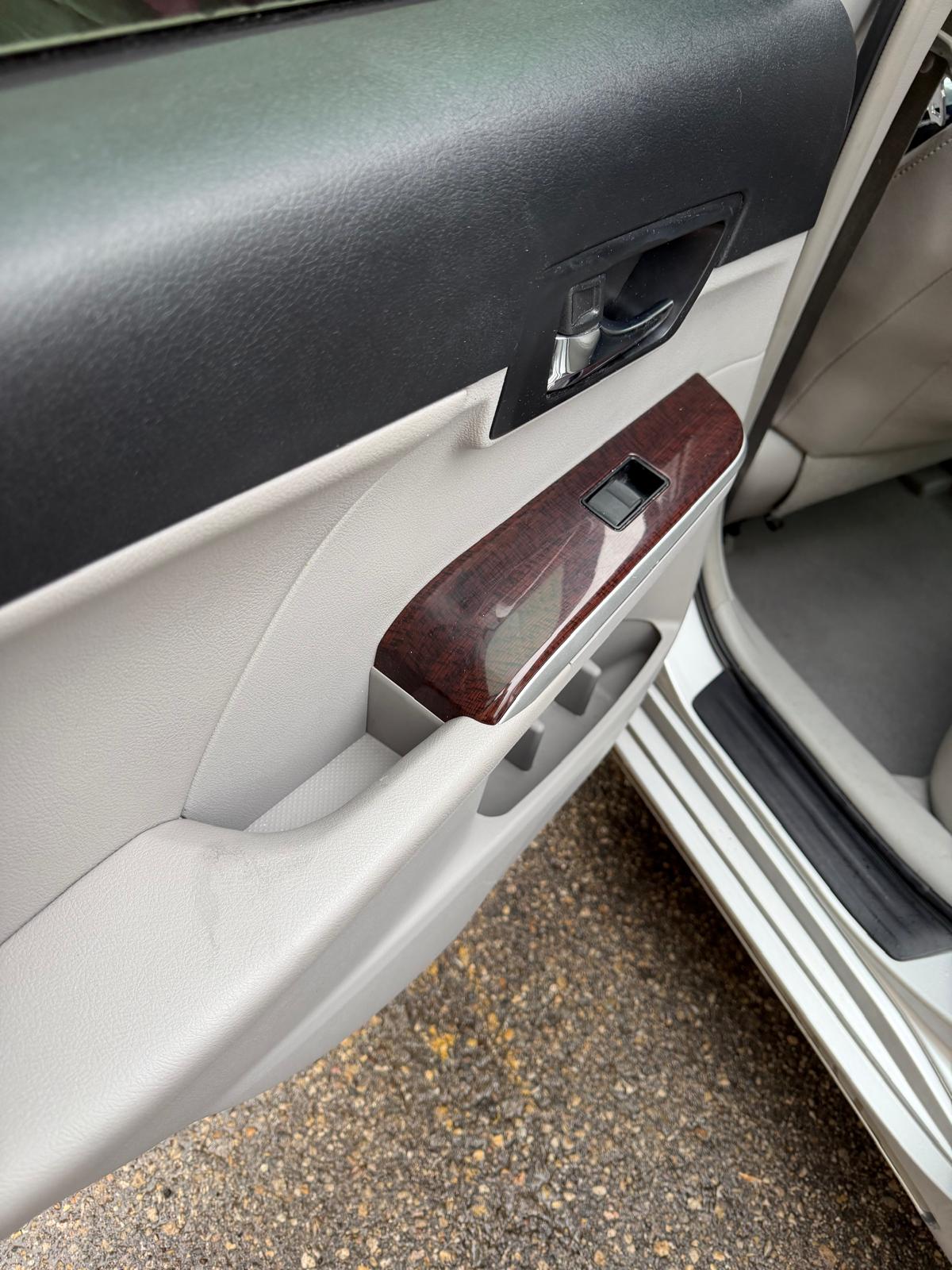 Detailed interior door panel